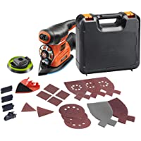 Black+Decker KA280K-QS Multilijadora Autoselect 4 en 1- 19 accesorios y maletín- 220 W- 230 V